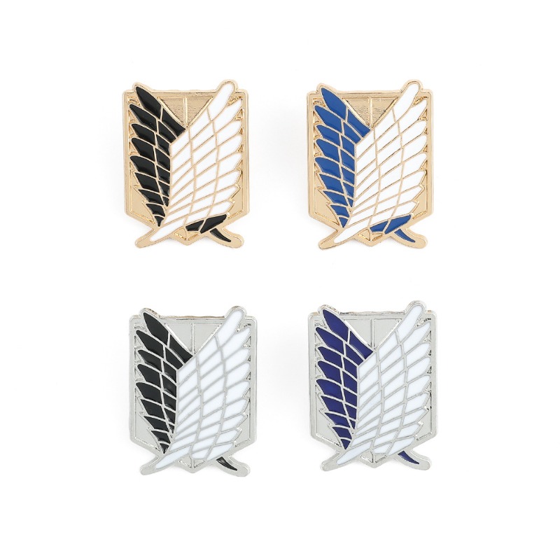 Popular Anime Merchandise - Broche ZXMJ Attack on Titan Estilo
