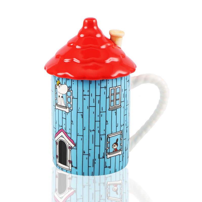 Anime Merchandise Mugs - Caneca de Cerâmica Moomin House 401-500ml,