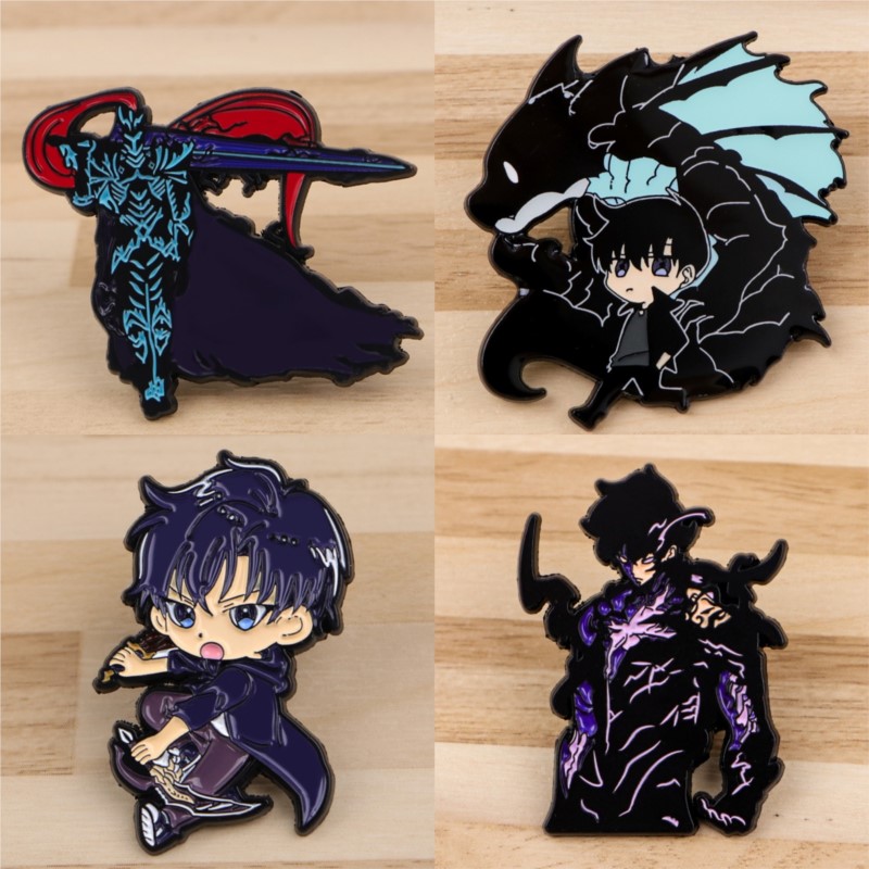 Enamel Pin Set - Pins de Esmalte e Broches de
