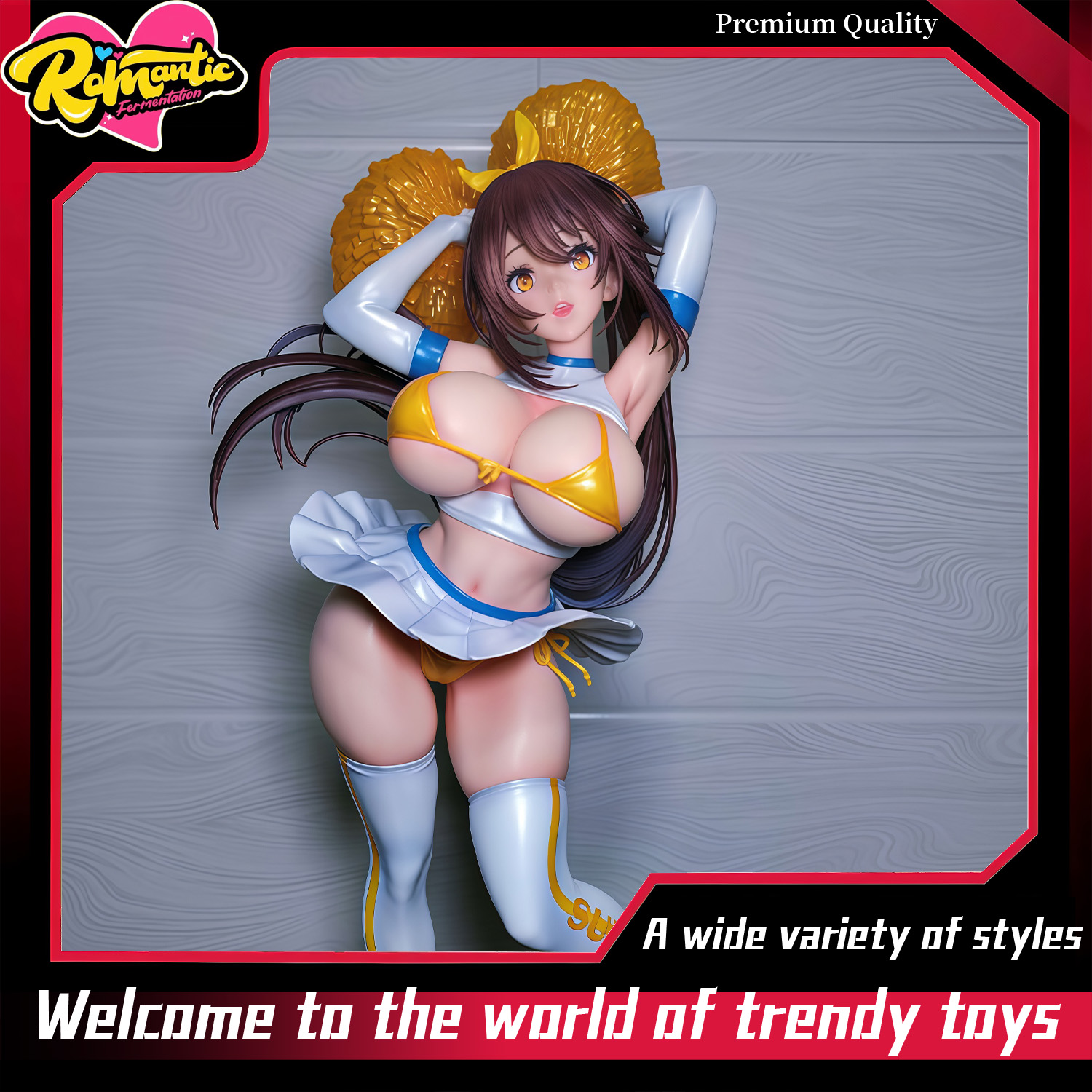 Popular Anime Merchandise - Figurinha de Anime Sunny Cheerleader Captain,
