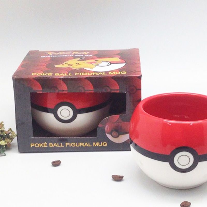 Anime Merchandise Mugs - Caneca de Cerâmica Pokémon Poke Ball