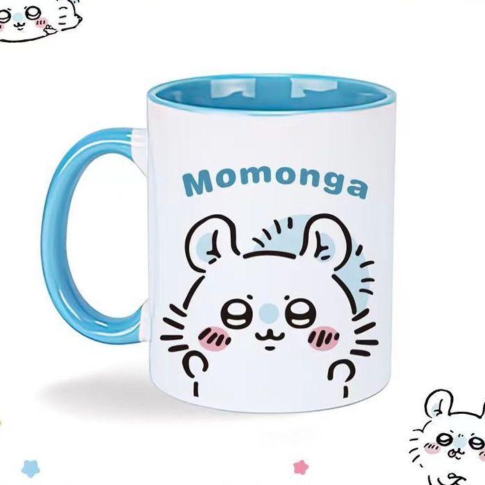 Anime Merchandise Mugs - Caneca de Cerâmica Chiikawa Hachiware Usagi