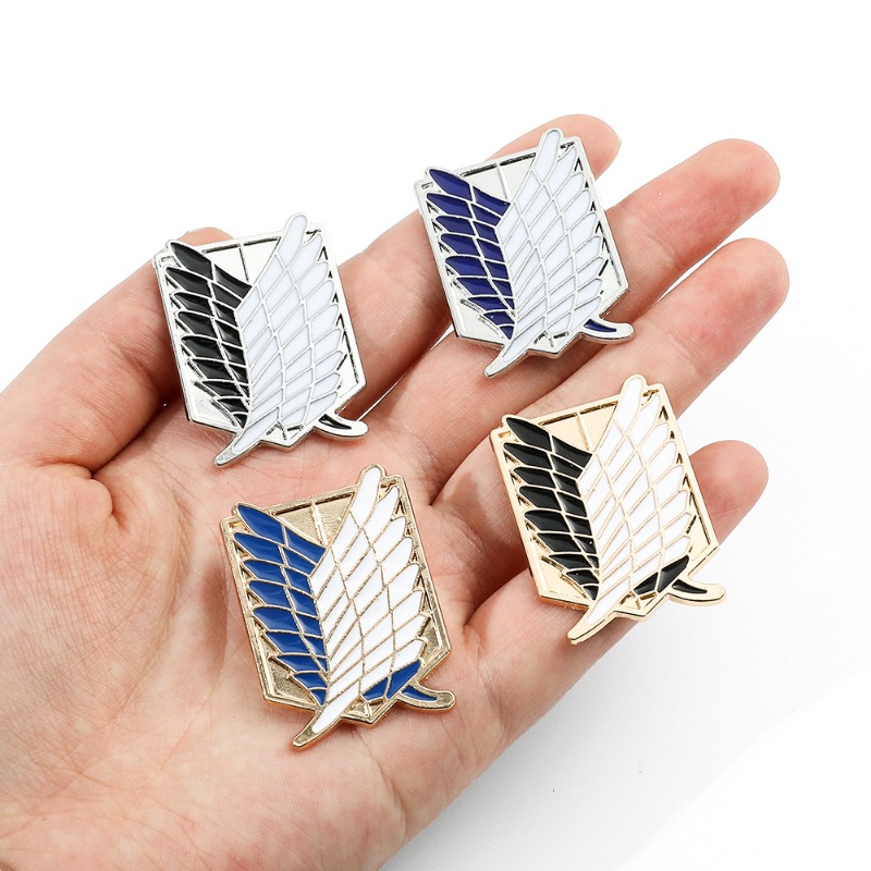 Broche ZXMJ Attack on Titan Es - Popular Anime Merchandise avaliação e preço
