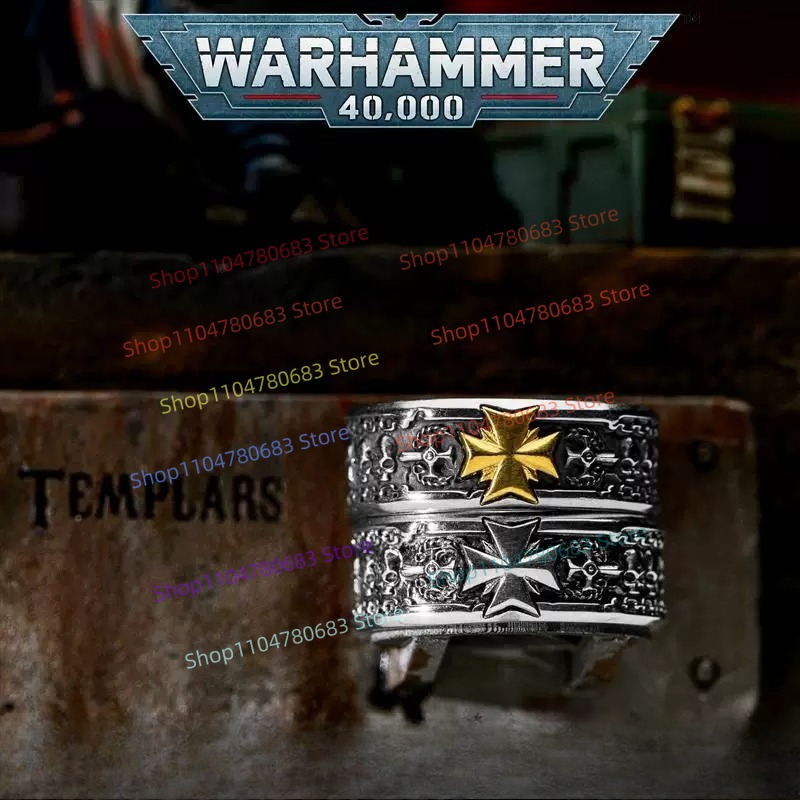 Anel de Votos dos Templários N - Anime Merchandise For Men avaliação e preço