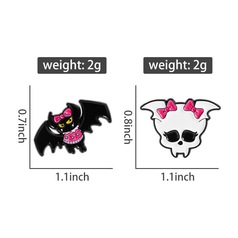Conjunto de 2 Broches Esmaltad - Enamel Pin Set avaliação e preço
