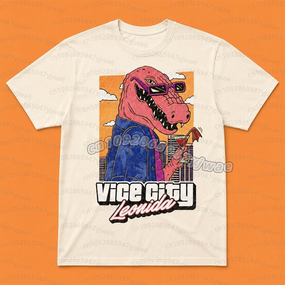 Camiseta Estampada Crocodilo L - Popular Anime Merchandise avaliação e preço