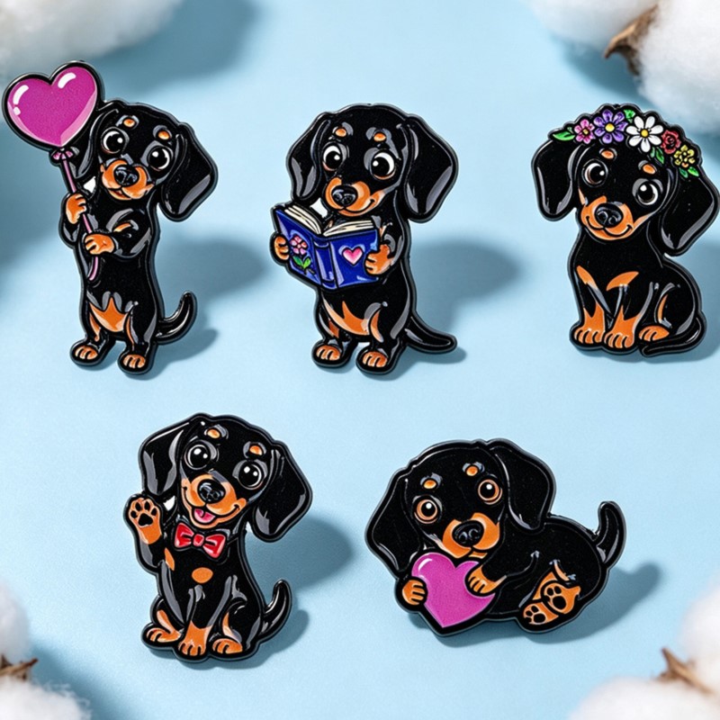 Conjunto de 5 Pins de Esmalte  - Enamel Pin Set avaliação e preço