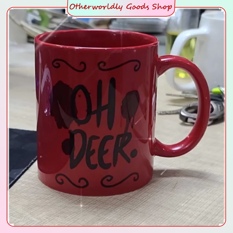 Hazbin hotel alastor caneca de - Anime Merchandise Mugs avaliação e preço