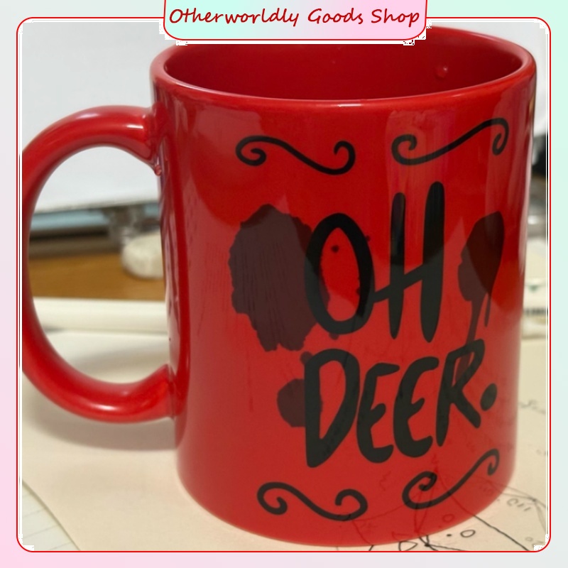 Hazbin hotel alastor caneca de - Anime Merchandise Mugs avaliação e preço
