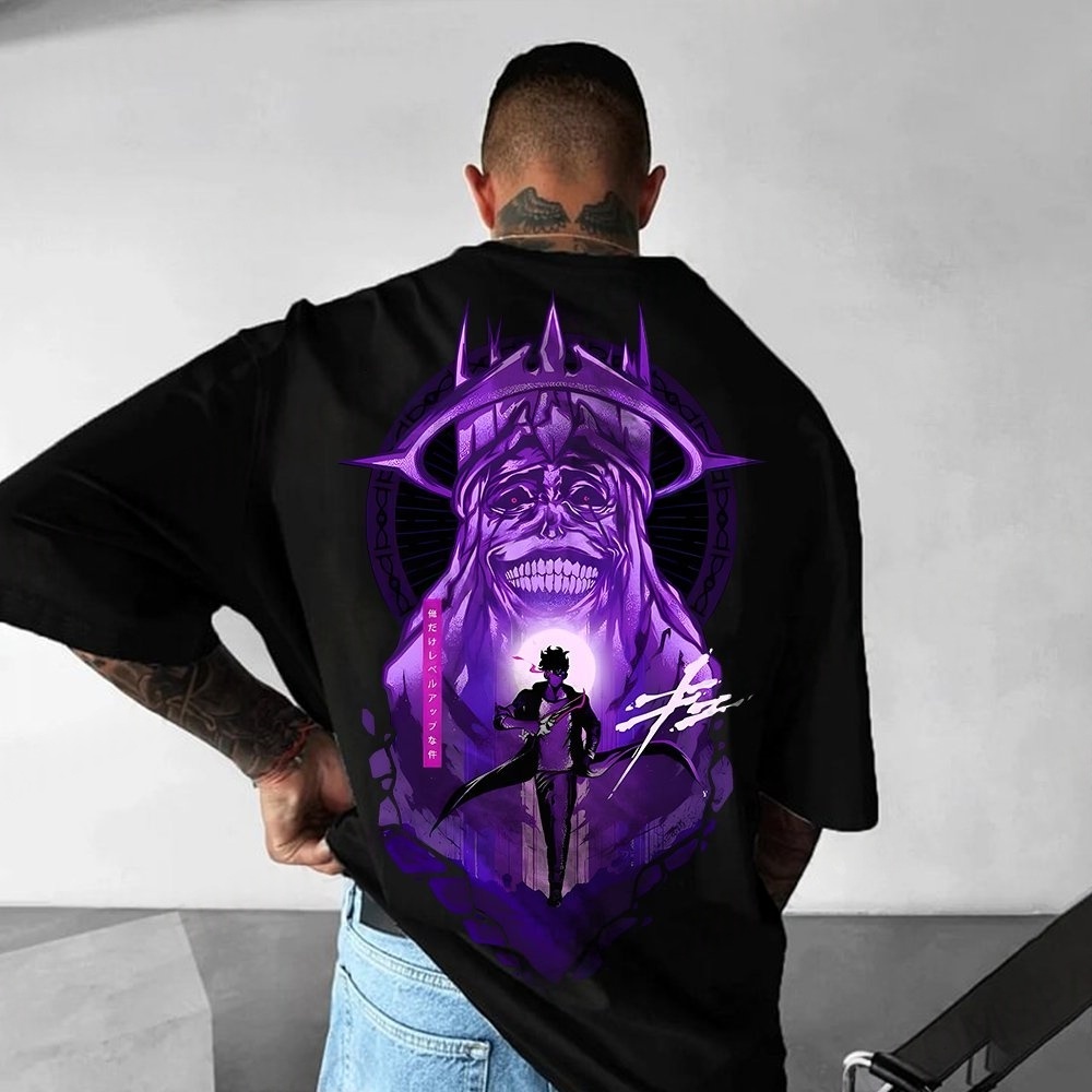 Camiseta de anime licenciada S - Anime Merchandise Solo Leveling avaliação e preço