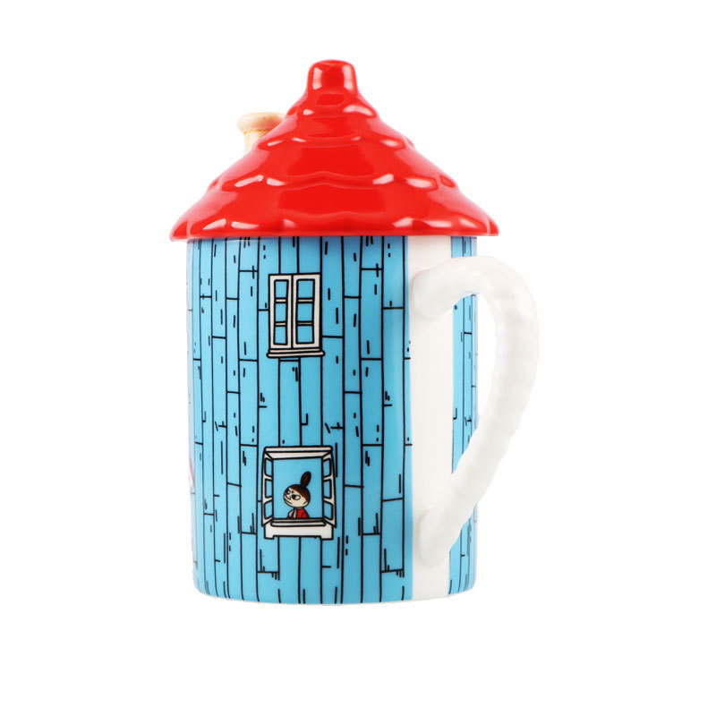 Caneca de Cerâmica Moomin Hous - Anime Merchandise Mugs avaliação e preço