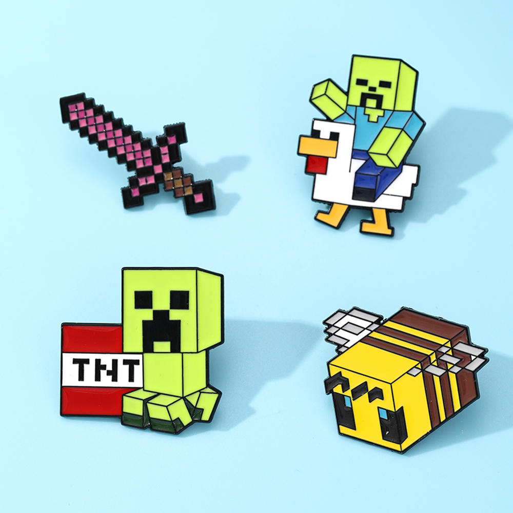 4 Peças de Pins de Esmalte Fof - Enamel Pin Set avaliação e preço