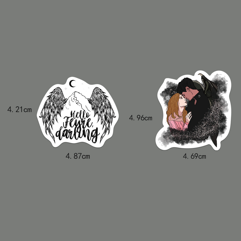 10/35/60PCS Adesivos Decorativ - Anime Merchandise Mugs avaliação e preço