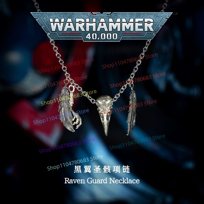 Colar 40K Raven Guard, Ornamen - Anime Merchandise For Men avaliação e preço