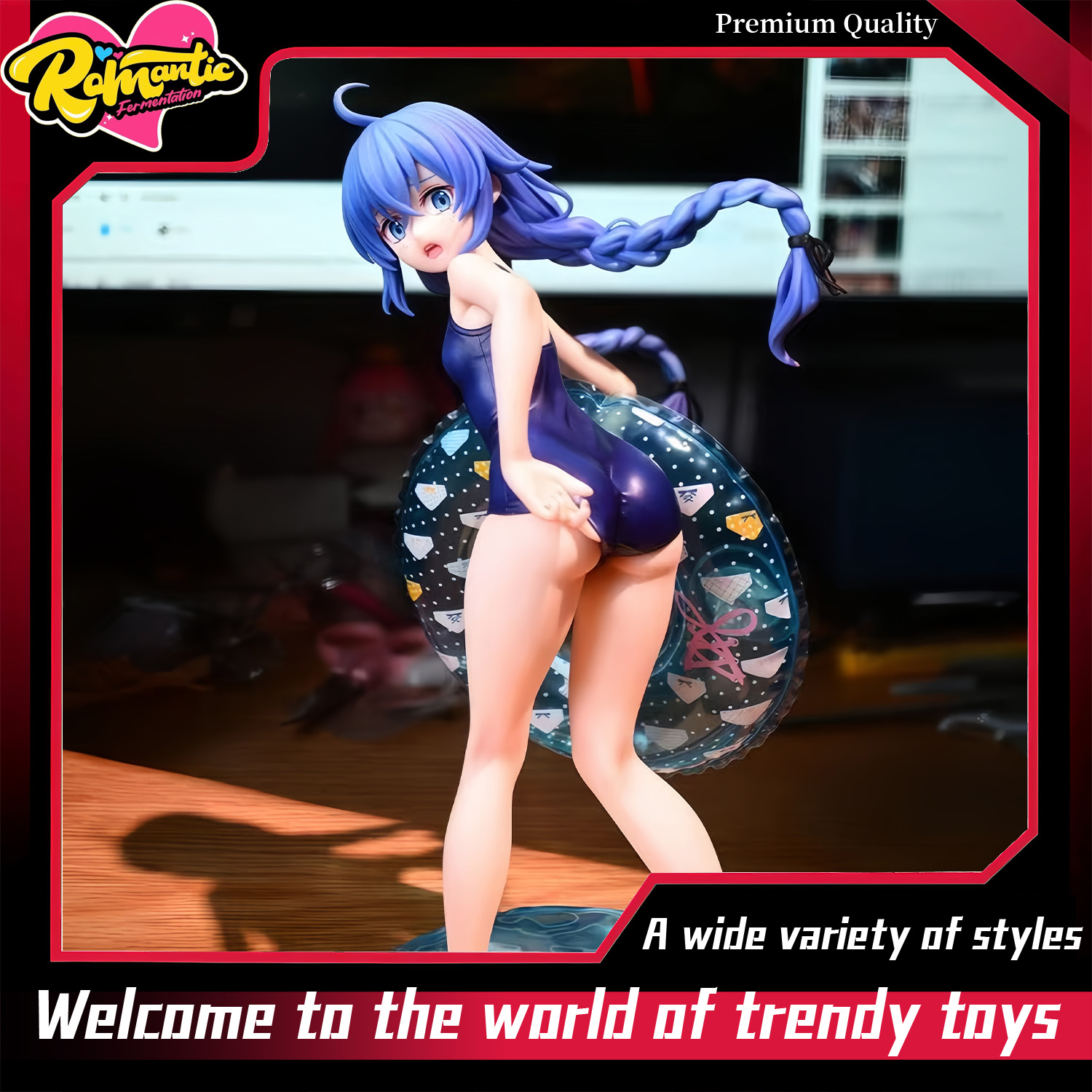 Anel de Natação - Figura de An - Popular Anime Merchandise avaliação e preço
