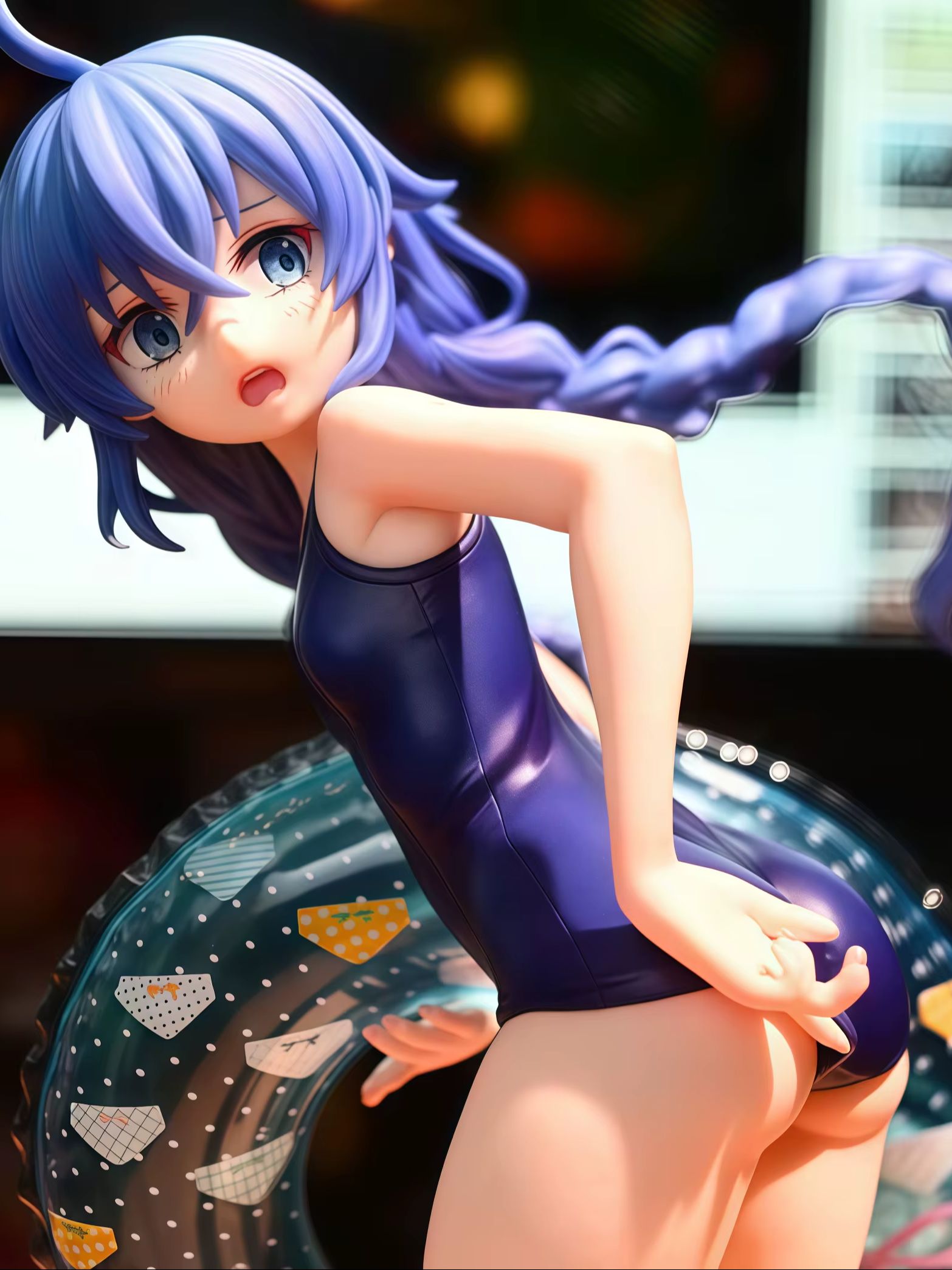 Anel de Natação - Figura de An - Popular Anime Merchandise avaliação e preço