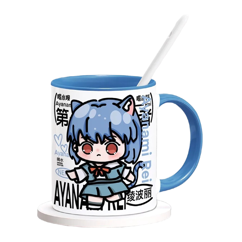 Caneca Criativa 2D Kawaii de E - Anime Merchandise Mugs avaliação e preço