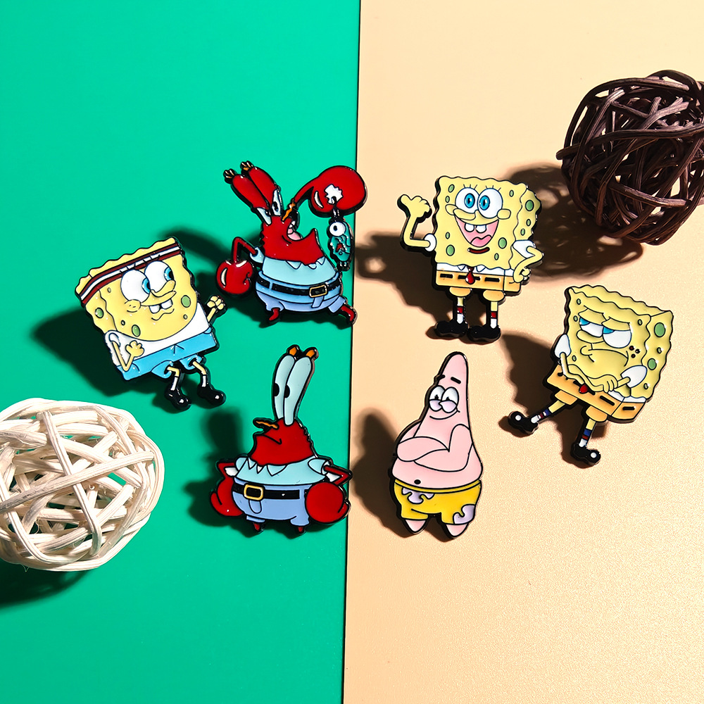 Conjunto de 6 Broches do Bob E - Enamel Pin Set avaliação e preço