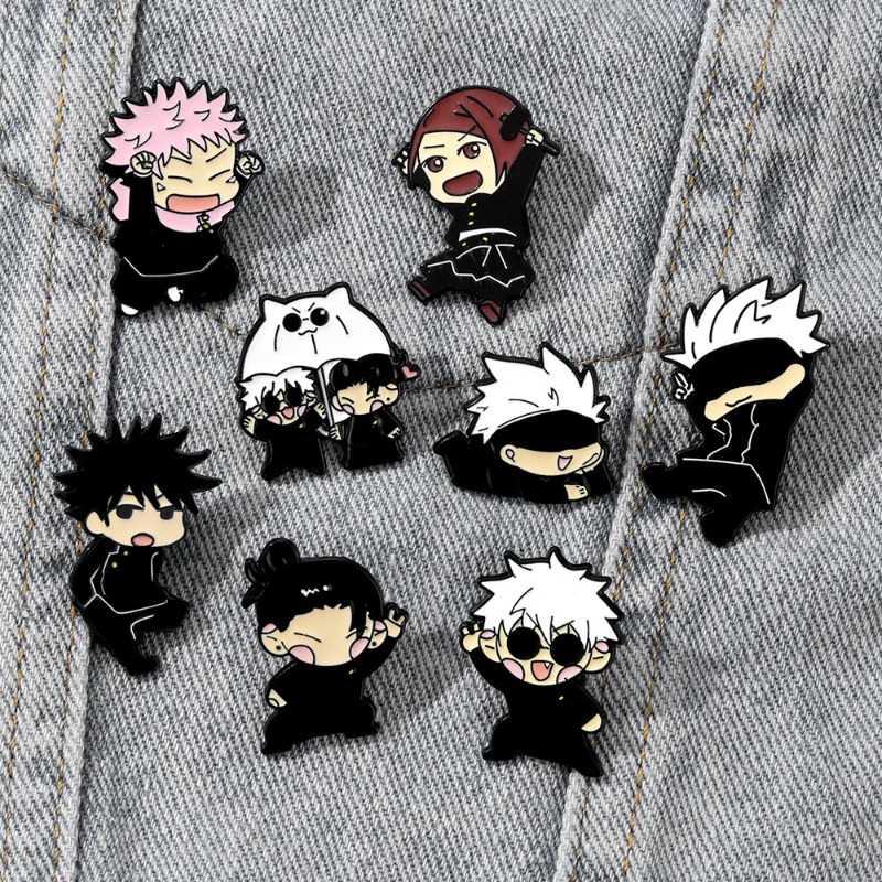 Conjunto de 8 Pins de Esmalte  - Enamel Pin Set avaliação e preço
