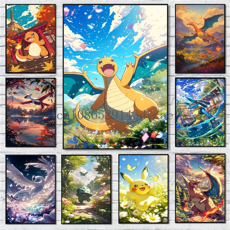 Pokemon anime figuras hd pintu - Pokemon Anime Merchandise avaliação e preço