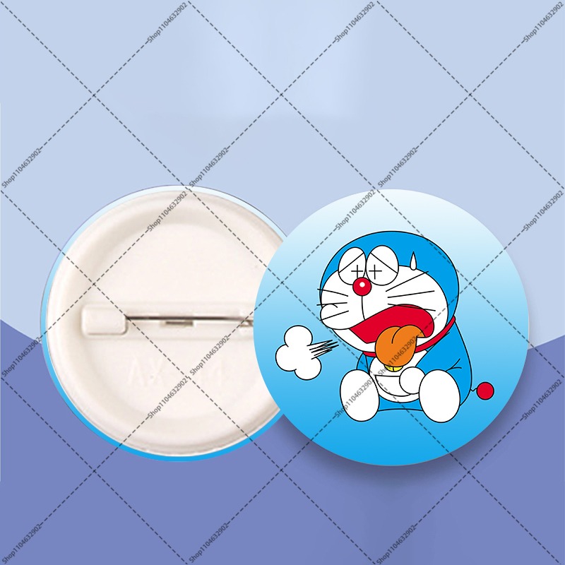 Pins de Anime Doraemon para Mu - Anime Merchandise For Men avaliação e preço